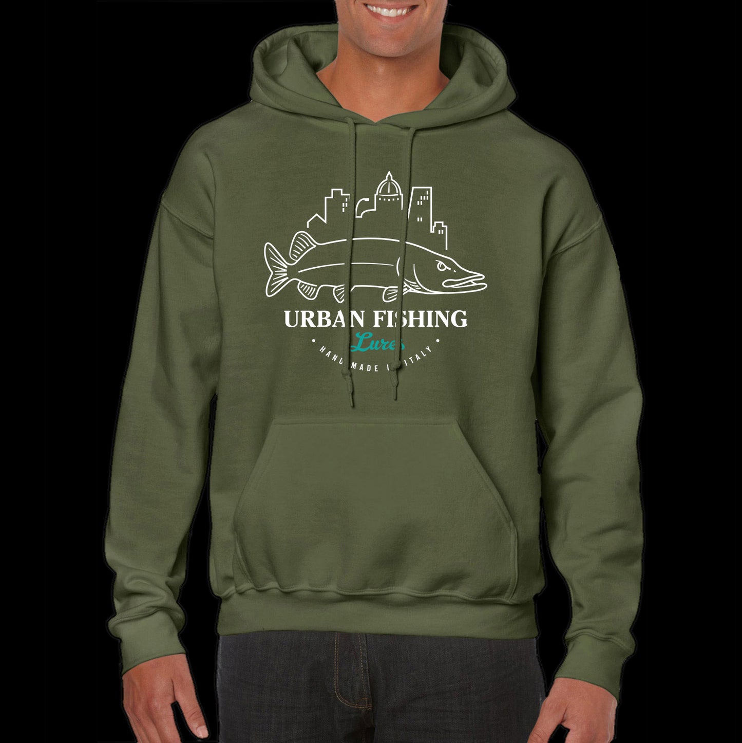 "UrbanFishing Lures" Felpa
