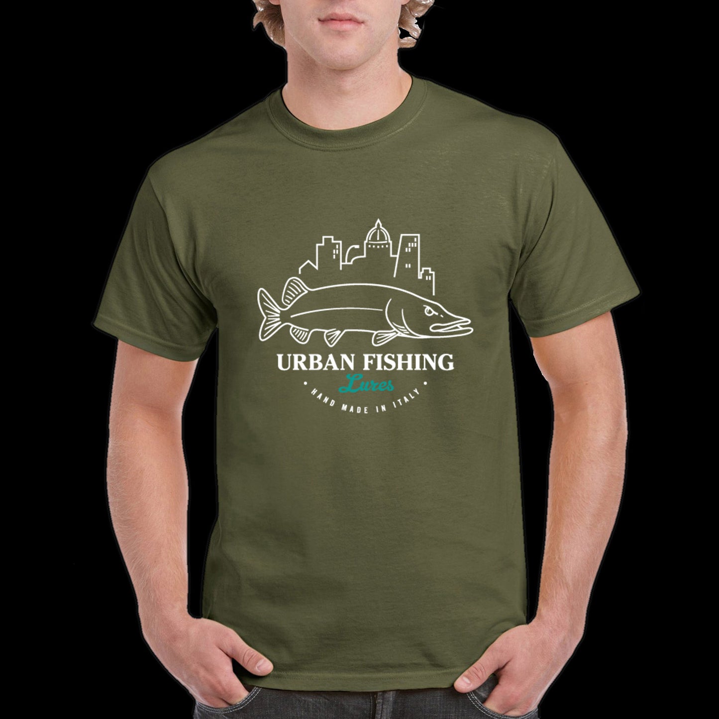 "UrbanFishing Lures" T-shirt